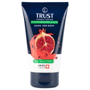 بهترین کرم دست و بدن  انار و Q10