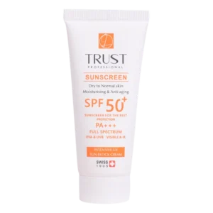 کرم ضد آفتاب و ضد پیری (پوست خشک تا نرمال) (فاقد رنگ)