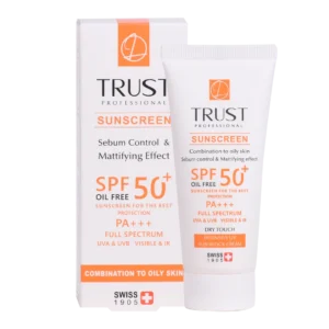 بهترین کرم ضد آفتاب و کنترل چربی (پوست مختلط تا چرب) (فاقد رنگ)