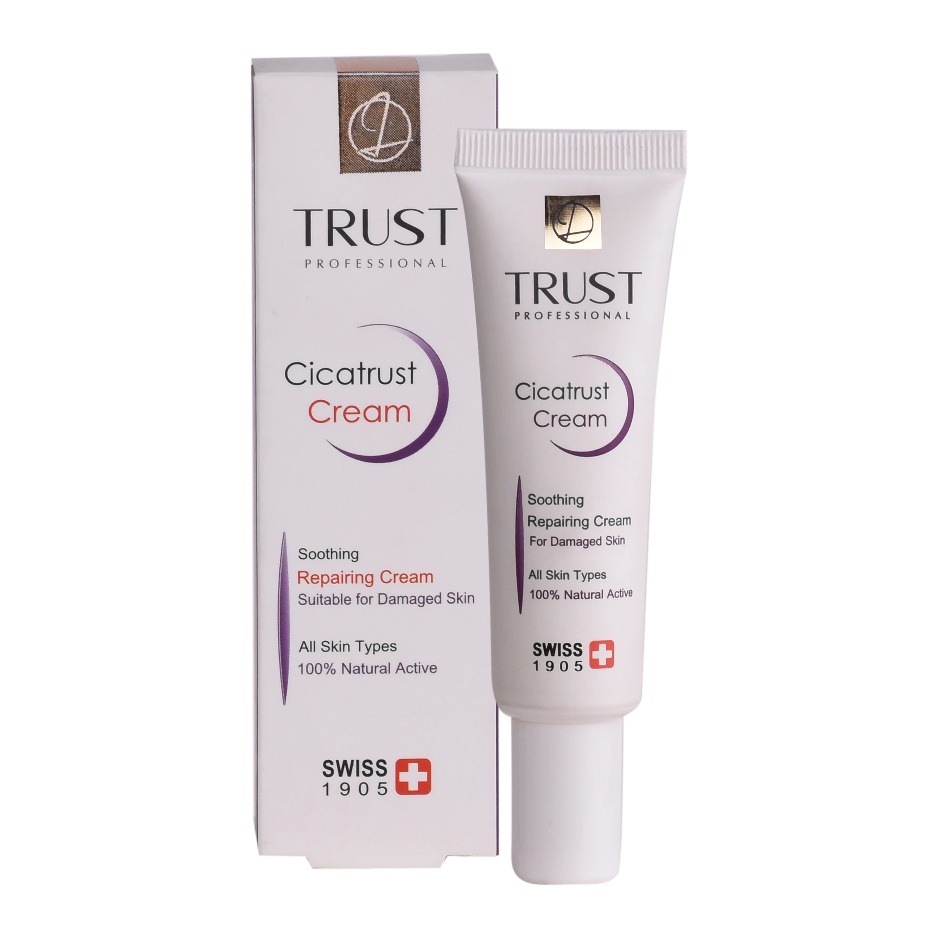 بهترین کرم ترمیم کننده مناسب انواع پوست (Trust Cicatrust)