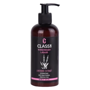مایع دستشویی کرمی کلاس یک حاوی عصاره لاواندر  شوینده ملایم و ضدالتهاب