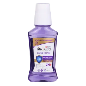 دهانشویه بزرگسال توتال (Gold Guard) لایف‌ گارد (۲۷۰ میلی‌لیتر)
