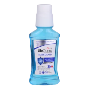 بهترین دهانشویه بزرگسال سفید کننده  Silver Guard لایف‌ گارد (۲۷۰ میلی‌لیتر)