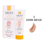 بهترین کرم ضد آفتاب رنگی و ضد پیری بژ تیره (پوست خشک تا نرمال) (2024)