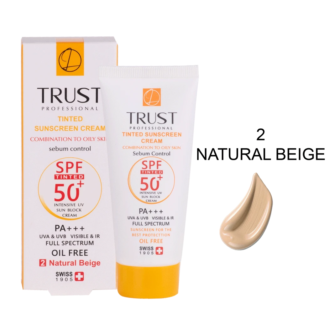 بهترین کرم ضد آفتاب رنگی و کنترل چربی بژ طبیعی (پوست مختلط تا چرب)